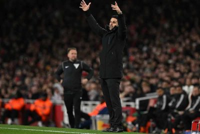 Arteta sudah tentu pening kepala dengan krisis kecederaan melanda pasukan. Foto AFP