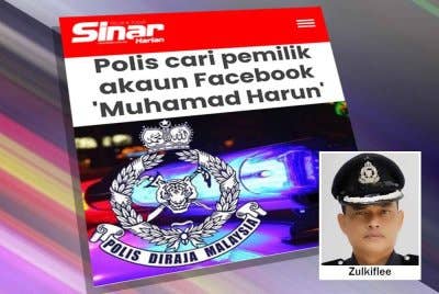 Polis meminta 'Muhamad Harun' segera hadir IPD Bera atau mana-mana balai polis berhampiran untuk membantu siasatan.