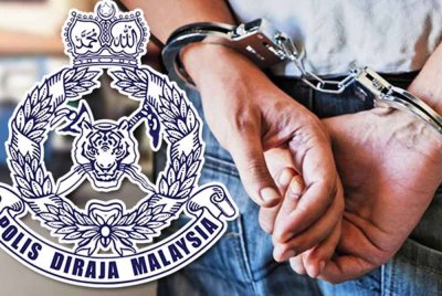 Polis menahan tiga lelaki berhubung kejadian culik di hadapan premis sebuah kelab di Taman Nusa Bestari, Skudai pada Jumaat. Gambar hiasan