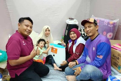 YKN salur bantuan menurut keperluan mendesak mangsa.