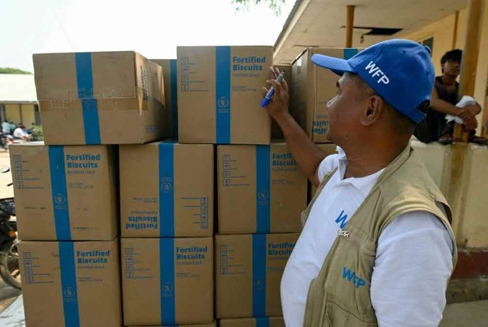 Program Makanan Sedunia (WFP) antara agensi bantuan antarabangsa yang membantu penduduk di Sagaing.