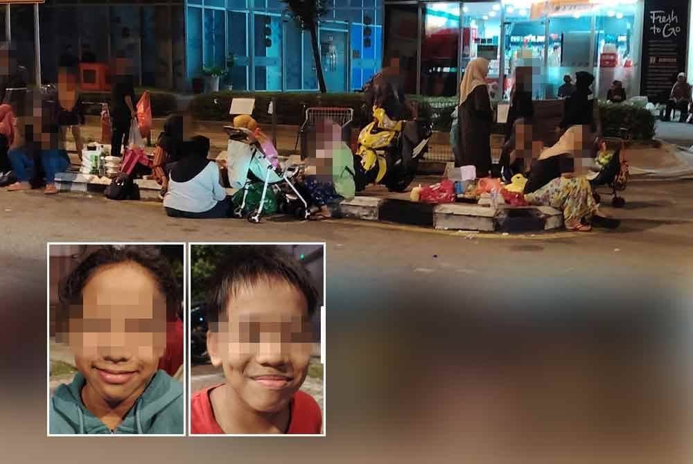 Antara kumpulan individu dan gelandangan yang sering kelihatan pada waktu malam sehingga subuh di 