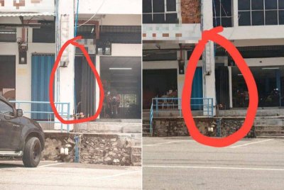 Sebuah pusat snuker di pekan Kuala Pilah yang didakwa dijadikan pusat judi dalam talian dan beroperasi secara terbuka.