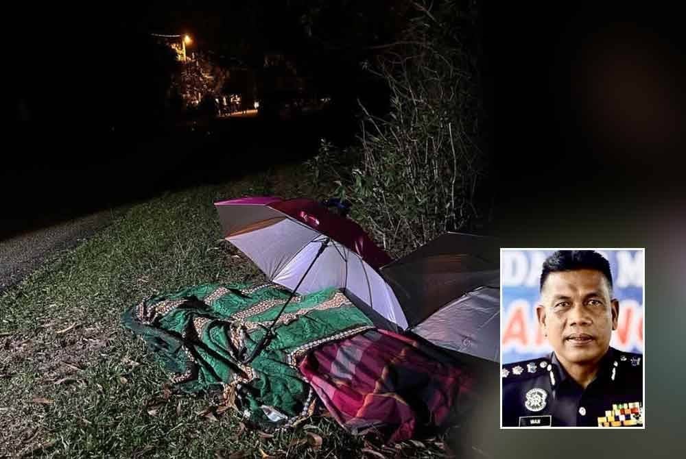 Seorang penganggur maut dalam satu kemalangan melibatkan motosikal dan sebuah kereta berhampiran Lapang Sasar Kampung Hijrah, Jalan Cherok Paloh, awal pagi Ahad. Foto Polis Trafik Kuantan. Gambar kecil: Wan Mohd Zahari