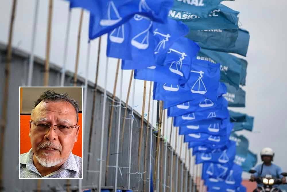 Jentera PH Johor sedia turun padang bantu calon BN pada PRK Ayer Kuning. Gambar kecil: Aminolhuda