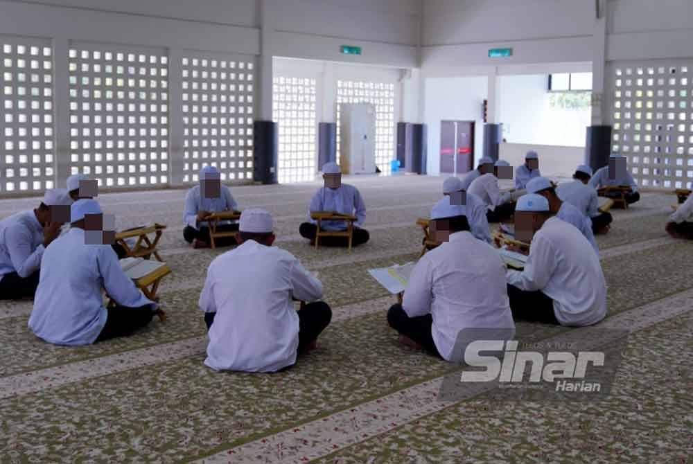 Pelbagai ilmu kerohanian disediakan untuk bekas penagih. FOTO: SINAR HARIAN / MOHD HALIM ABDUL WAHID