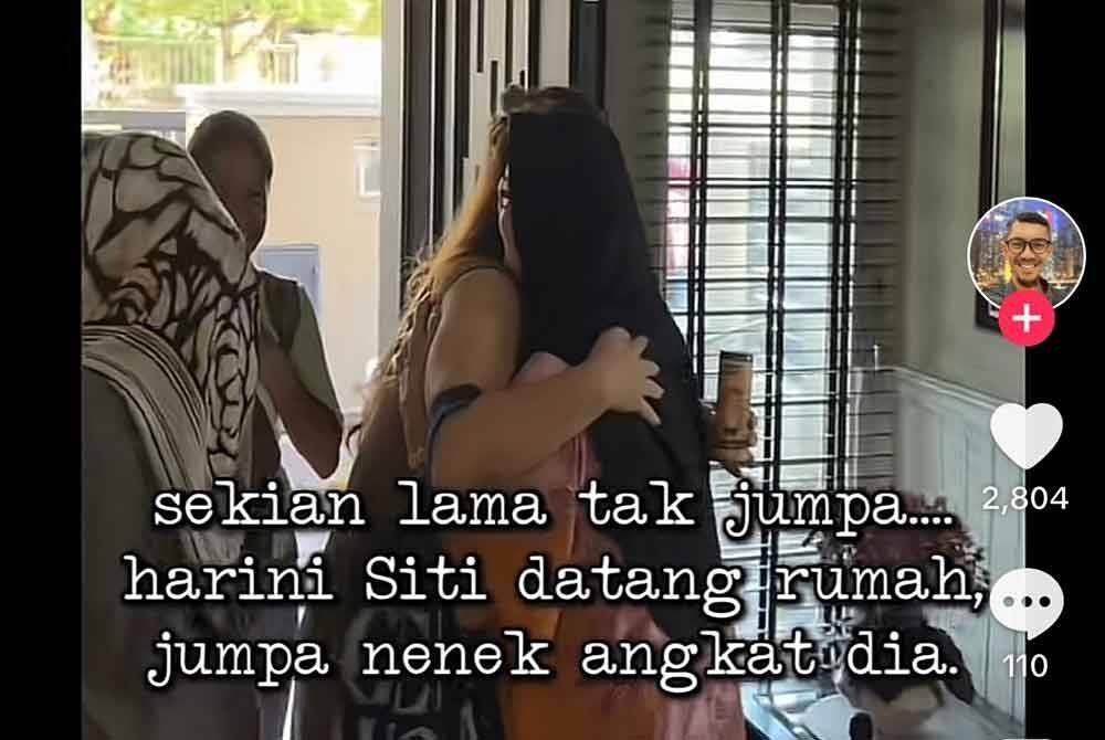 Hantaran Shahriff di platform TikTok meraih perhatian warganet.