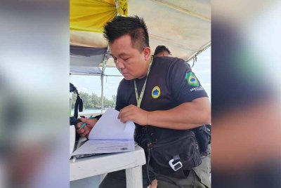 Ops Patuh SOP yang dilaksanakan di kawasan sekitar pulau TTAR, Kota Kinabalu.