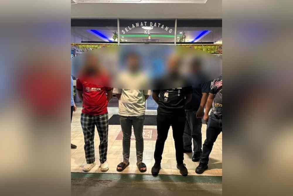 Antara individu yang ditahan terlibat dalam pergaduhan di sebuah restoran di Jalan Haji Karim, Tawau pada Ahad.