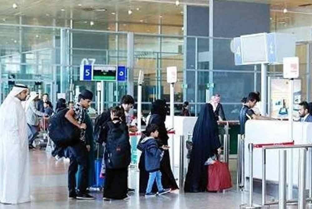 Visa transit elektronik kini hanya akan diberikan kepada mereka yang terbang dari atau ke negara yang tersenarai dalam 'Kumpulan A'. Foto Agensi
