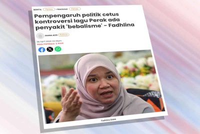 Menteri Pendidikan menyifatkan pempengaruh politik yang mencetuskan kontroversi berhubung lagu Perak yang dinyanyikan murid sekolah dalam bahasa Cina mempunyai penyakit 'bebalisme'.