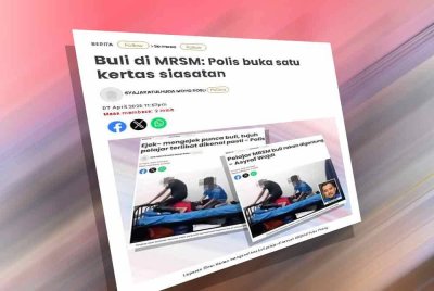 Laporan Sinar Harian berkaitan buli di MRSM.