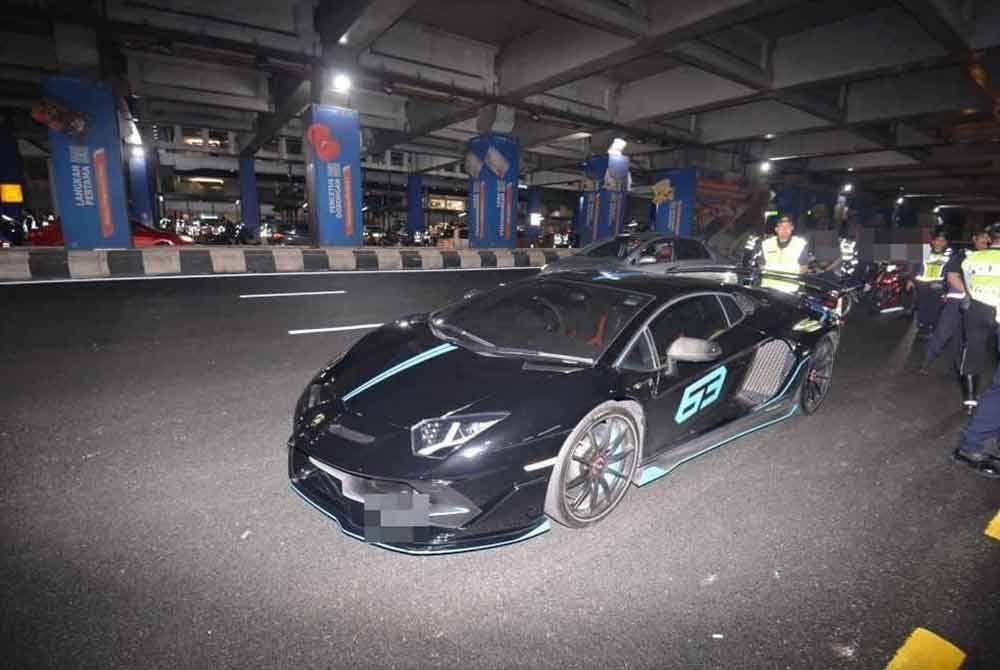 JPJ Wilayah Persekutuan Kuala Lumpur (WPKL) menjelaskan kereta mewah jenis Lamborghini Aventador yang dipandu lelaki warga China tanpa lesen tidak disita