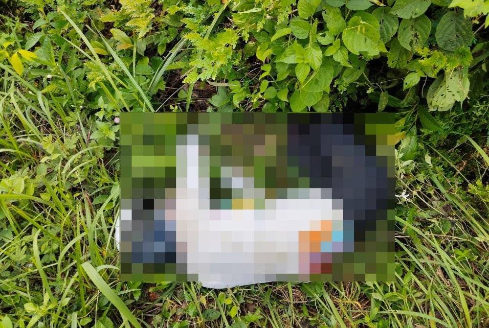 Warga Jerman maut akibat serangan jantung ketika menunggang basikal di Sungai Siput. Foto ihsan polis