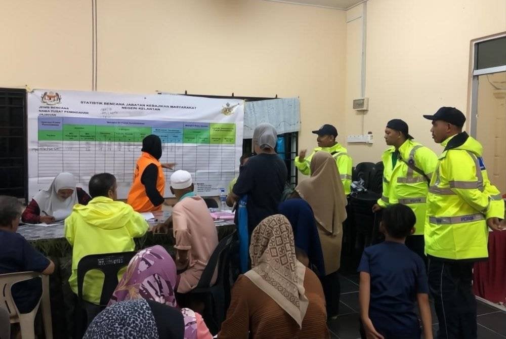 Seramai 36 penduduk di tiga kampung iaitu Kampung Lakota, Kulim dan Air Puteh di Jeli terpaksa berlindung di PPS selepas kawasan rumah mereka dilanda banjir kilat susulan hujan lebat pada Rabu.