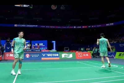 Aaron-Wooi Yik mara ke pusingan kedua Kejohanan Badminton Asia.