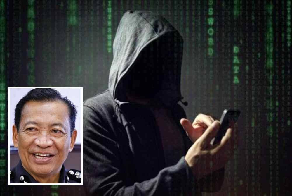 Mangsa membuat 10 transaksi kewangan berjumlah RM156,000 ke dalam satu akaun bank antara 16 Mac hingga 9 Jun 2022. Gambar kecil: Yahaya. Gambar hiasan.