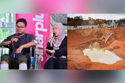 Muhammad Amirul Azhar dan isteri berkongsi detik kejadian letupan gas dalam program Podcast Borak Bibir Merah pada Rabu.