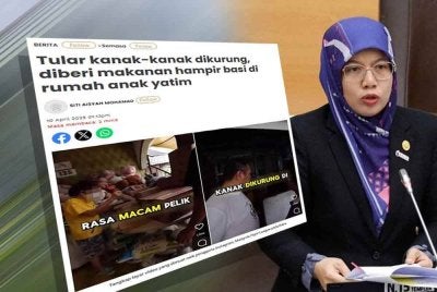 Laporan Sinar Harian berhubung video tular yang memaparkan sekumpulan anak yatim dipercayai dikurung di sebuah pusat jagaan swasta di Cheras. Anfaal (kanan).