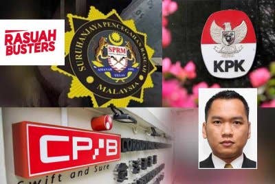 SPRM, KPK dan CPIB dapat memperkukuh kesepakatan persatuan antikorupsi seluruh Asia Tenggara supaya lebih bebas, dilindungi dan tidak dikekang kuasa politik. - Gambar hiasan, gambar kecil: Mochamad