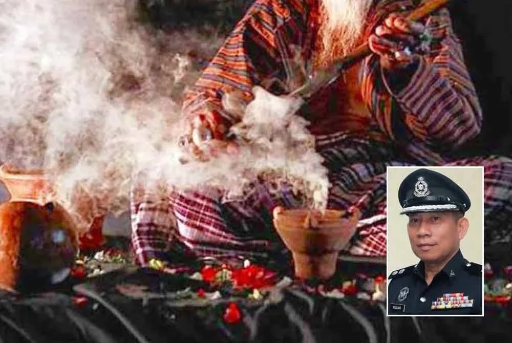 Seorang warga emas kerugian RM445,000 selepas diperdaya pengamal perubatan tradisional kononnya bagi merawat gangguan makhluk halus yang mengganggu keluarganya. (Gambar kecil: Roslan) Gambar hiasan.