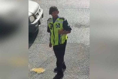 Sarjan Alang sebelum ini sering melakukan 'sekatan jalan raya' di sekitar Meru, Klang.