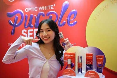 Inovasi Colgate Optic White Purple Serum membantu rakyat Malaysia lebih yakin.