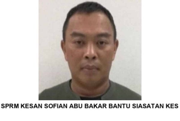 SPRM sedang mengesan seorang lelaki warga tempatan bagi membantu siasatan kes.