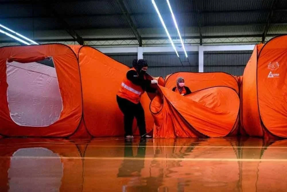 Jumlah mangsa banjir yang ditempatkan di PPS di Sabah mencatatkan peningkatan manakala di Johor kekal. Foto hiasan