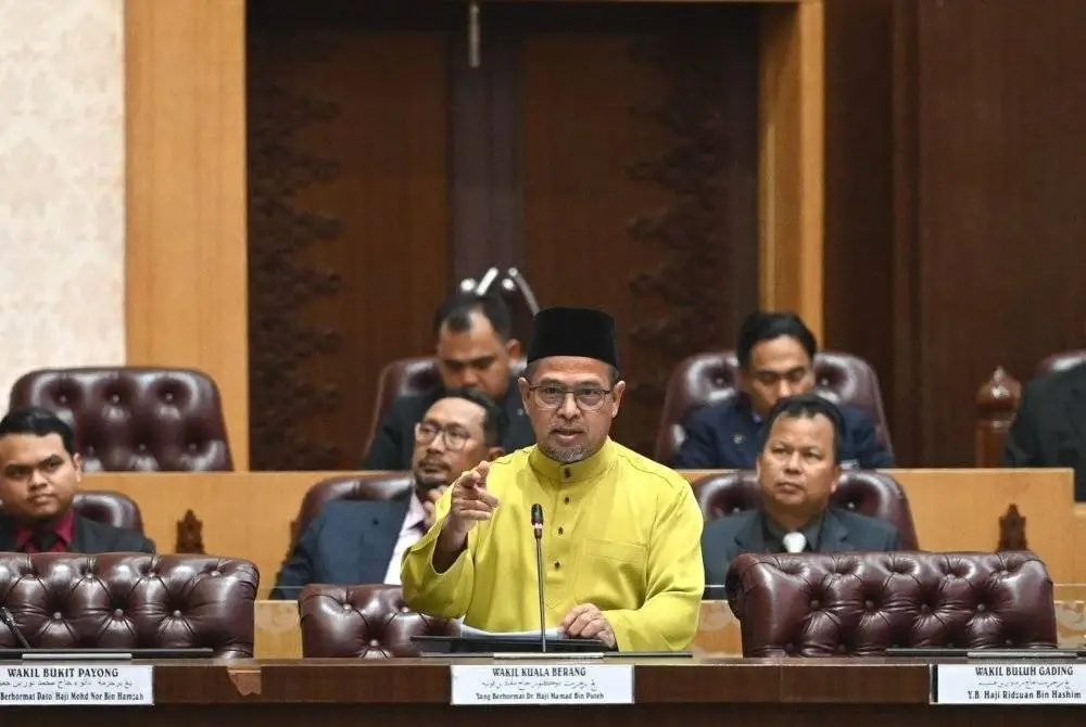 Mamad ketika membahaskan isu berkenaan pada Persidangan DUN di Wisma Darul Iman, di sini pada Rabu.