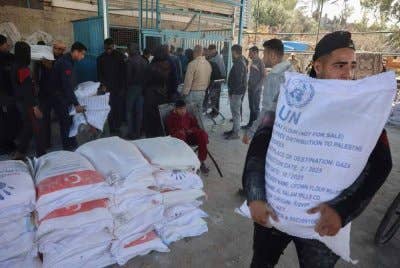 Bantuan kemanusiaan tidak memasuki Gaza sejak hampir dua bulan. Gambar fail AFP