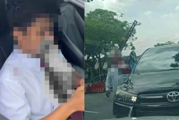 Video tular memaparkan seorang pelajar mengalami kecederaan retak tulang batang hidung akibat dipukul seorang lelaki kerana salah faham di jalan raya di Saujana Impian, Kajang, Selangor pada 14 Mac lalu.