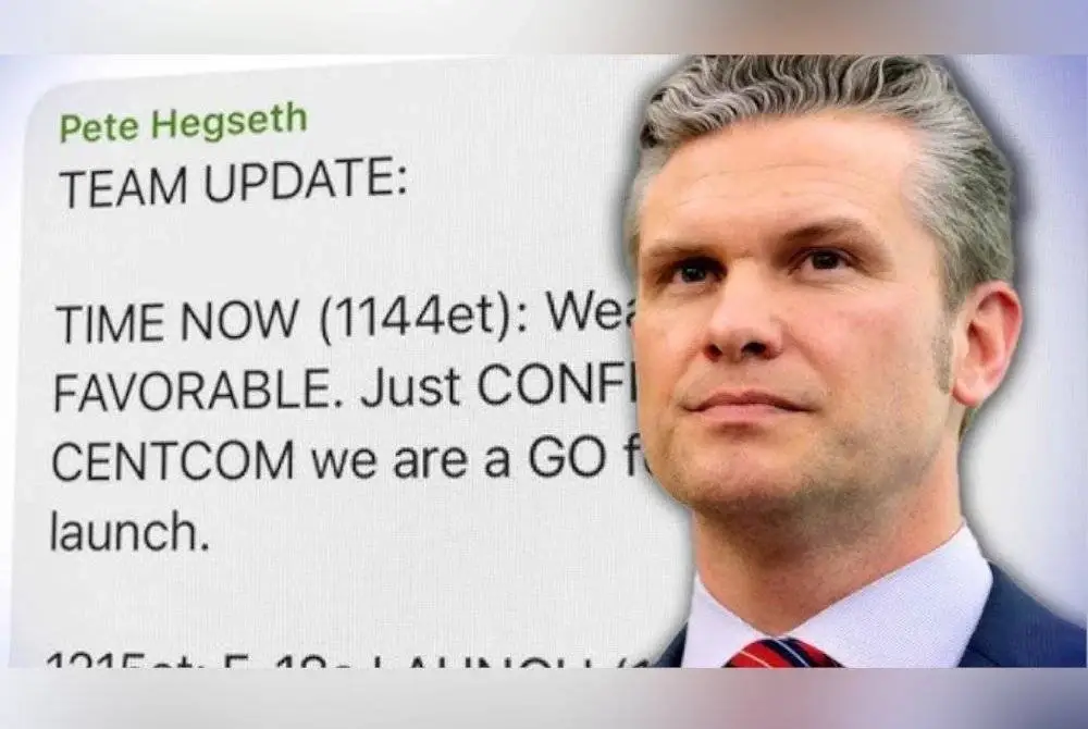 Hegseth berdepan tuduhan kedua membocorkan strategi operasi ketenteraan di Yemen.
