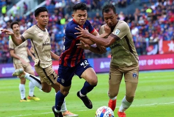 JDT dan Sri Pahang bertemu di perlawanan akhir Piala Malaysia pada Sabtu ini di Stadium Nasional Bukit Jalil. Foto Bernama