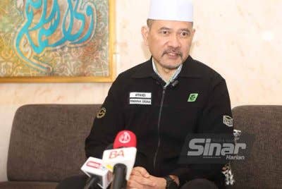 Affandi ketika sidang akhbar di Hotel Emaar Royal di Madinah pada Sabtu.