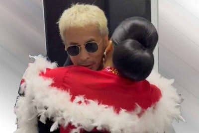 Meskipun terpisah dek takdir, namun kasih sayang antara kedua-duanya tidak pernah padam. Foto EMPIRE