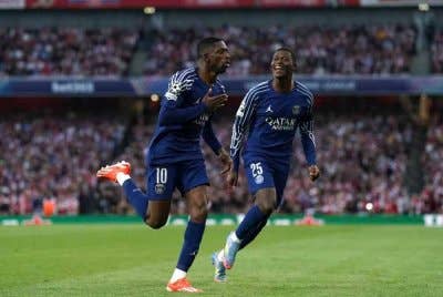 Gol awal Dembele buat Arsenal tenggelam punca di London. - Foto: Agensi