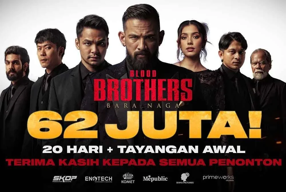 Kutipan Blood Brothers: Bara Naga dijangka akan terus meningkat.