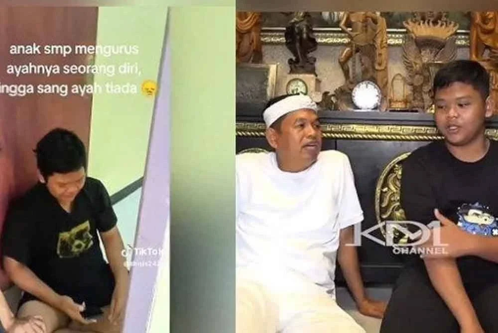 Kisah Raka menjadi tular kerana menjaga bapanya yang terlantar sakit seorang diri sehingga Allahyarham menghembuskan nafas terakhir - Foto: Agensi