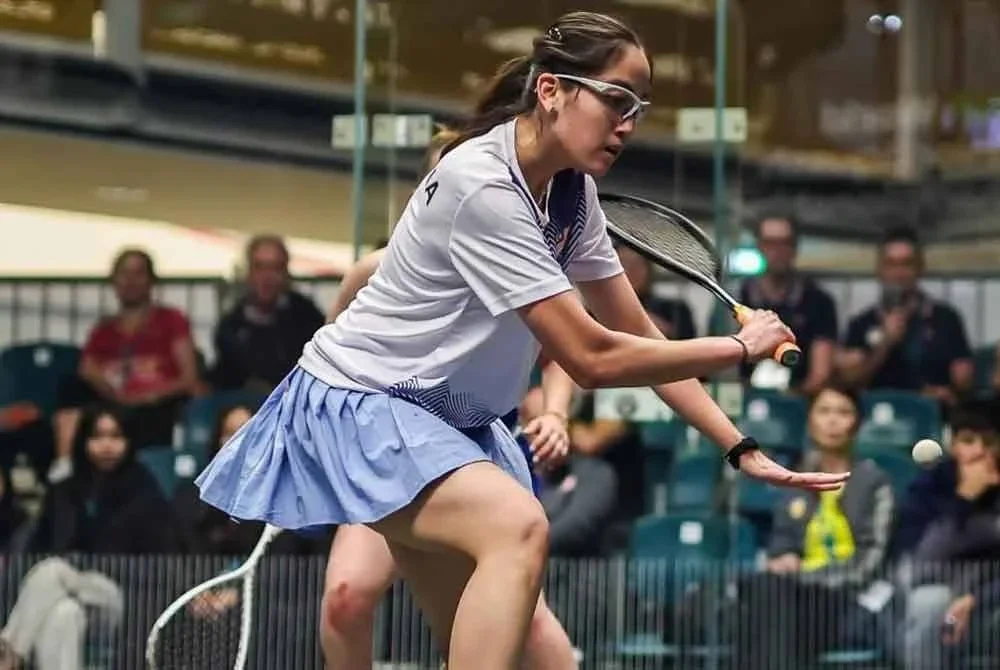 Aira Azman mara ke perlawanan akhir Kejohanan Terbuka Bermuda 2025.