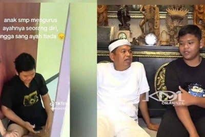 Kisah Raka menjadi tular kerana menjaga bapanya yang terlantar sakit seorang diri sehingga Allahyarham menghembuskan nafas terakhir - Foto: Agensi