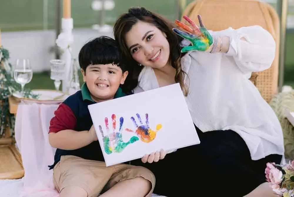 Keutamaan Nina kini beralih kepada anak tunggalnya, Aaryan Ar-Rizqin.