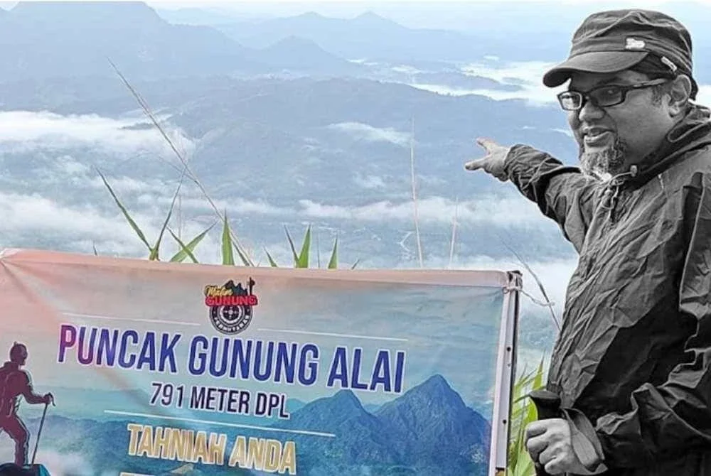 Rennie Abdul Ghani, 57, meninggal dunia selepas terjatuh semasa mendaki Gunung Rinjani di Lombok, Indonesia pada Sabtu lalu.