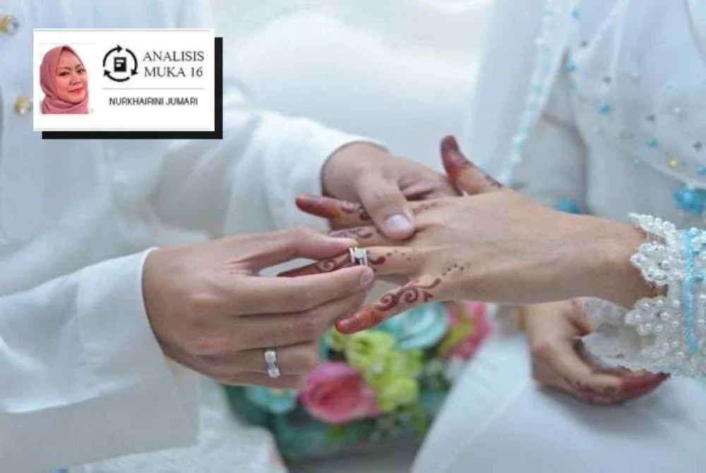 Masa bercinta, lautan api sanggup direnangi. Hantaran tinggi pun sanggup berhutang. Gambar hiasan.