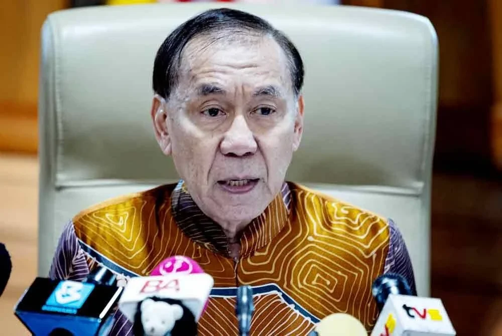 Mohd Annuar pada sidang media di bangunan MAIPk pada Khamis. Foto Bernama
--fotoBERNAMA (2025) HAK CIPTA TERPELIHARA