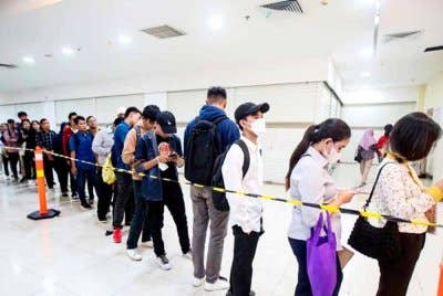 Bilangan penganggur di Indonesia meningkat. - Agensi