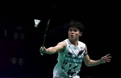 Justin mara ke suku akhir Terbuka Taiwan selepas menumpaskan pemain tuan rumah di Taipei pada Khamis. Foto Agensi