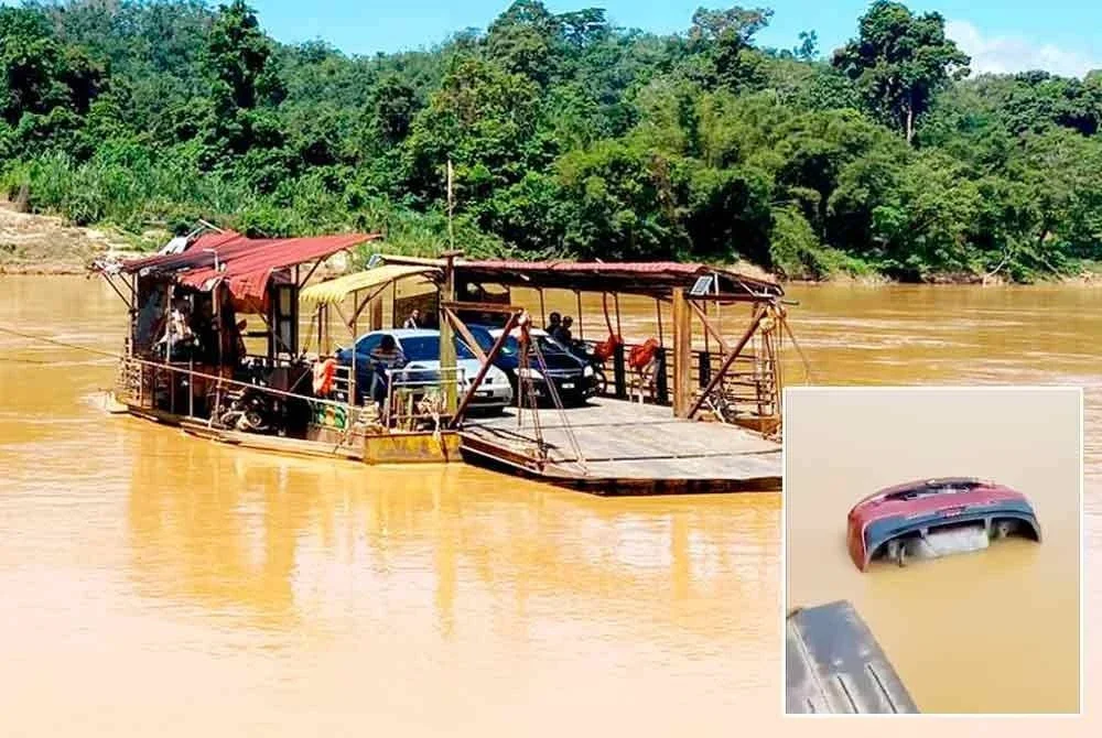 Kereta terbabit dipercayai berada dalam gear N walaupun pemandu yang merupakan suami wanita tersebut telah menarik brek tangan.