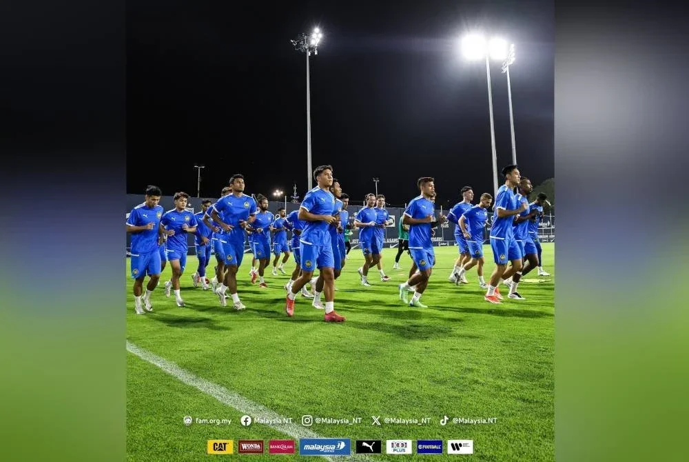Skuad Harimau Malaya akan mengadakan persiapan lebih rapi menjelang perlawanan menentang Vietnam di Stadium Nasional Bukit Jalil, 10 Jun depan. Foto Malaysia NT