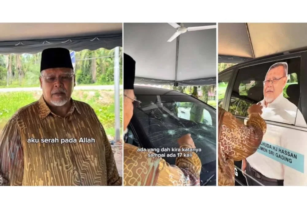 Tangkap layar video yang dimuat naik Aminolhuda menerusi akaun rasminya di TikTok pada Ahad.